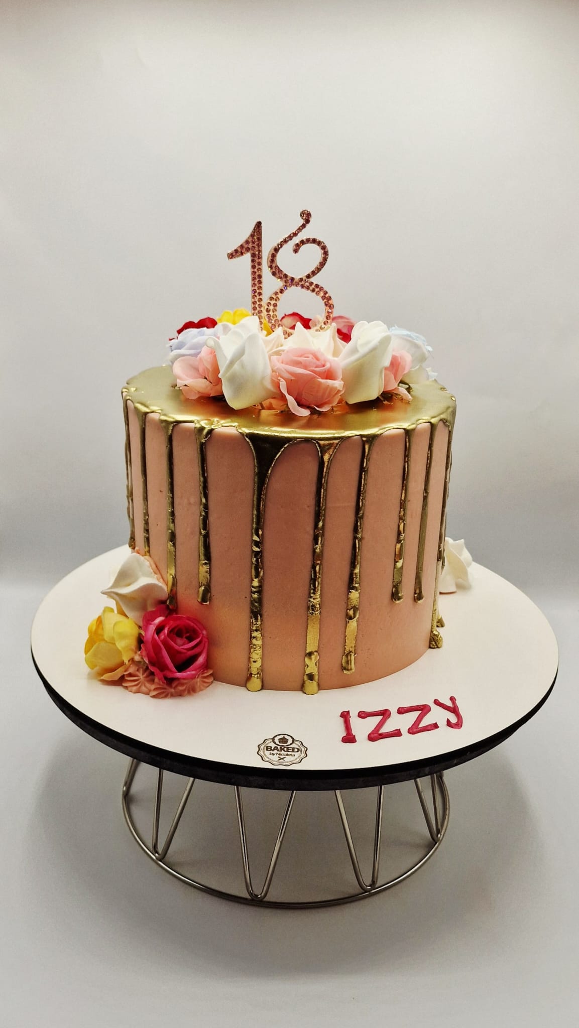 Bespoke custom celebration cake for Girls & Fairytales handcrafted by Nicoleta